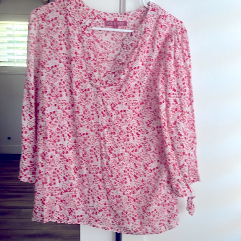 Floral top.